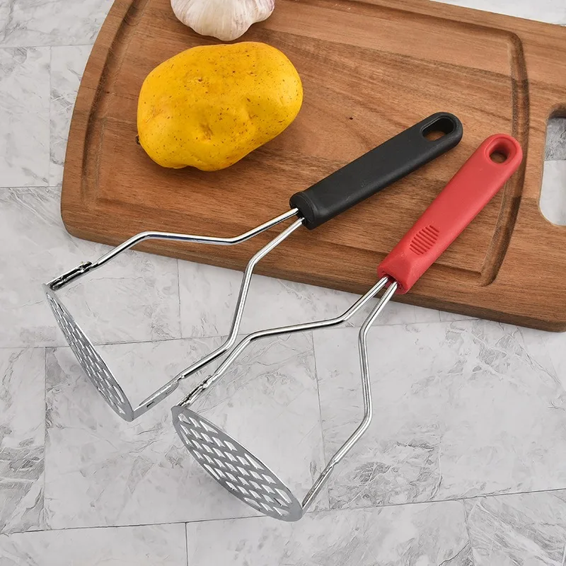 Potato Masher Stainless Steel Fruit Ricer Non-slip Handle Kitchen Cooking Potato Crusher Tool
Potato Masher Stainless Steel Fruit Ricer Non-slip Handle Kitchen Cooking Potato Crusher Tool