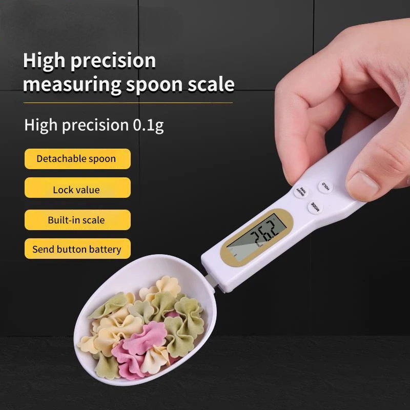 Digital Weighing Spoon Chopstick Scale Kitchen Scale Coffee Powder Scale Baking Scale Electronic Measuring Spoon Tools
Digital Weighing Spoon Chopstick Scale Kitchen Scale Coffee Powder Scale Baking Scale Electronic Measuring Spoon Tools