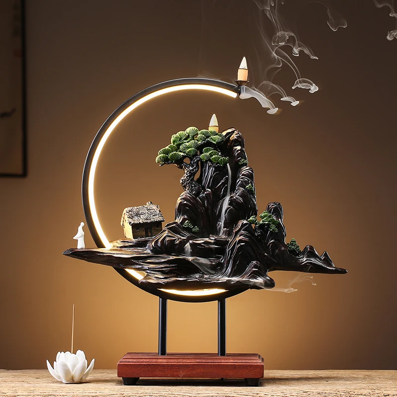 Backflow Big Incense Burner Holder Ceramic Humidifier Eco FriendlyIncense Burner Assuaging and Calming Incensario Home Decor
Backflow Big Incense Burner Holder Ceramic Humidifier Eco FriendlyIncense Burner Assuaging and Calming Incensario Home Decor