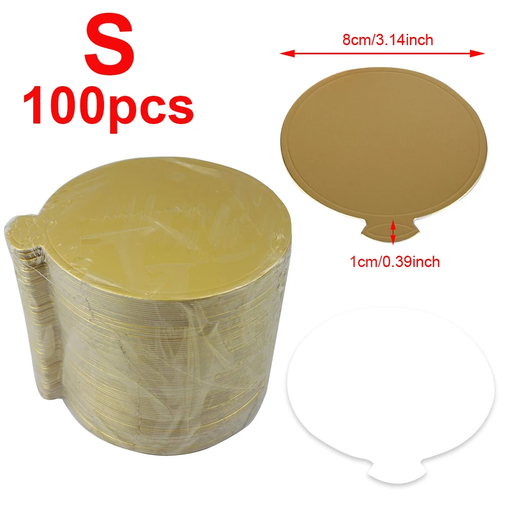 100Pcs Reusable Round Mousse Cake Boards Plastic Cake Base Cupcake Dessert Tray for Home Wedding Birthday Kitchen accessories
100Pcs Reusable Round Mousse Cake Boards Plastic Cake Base Cupcake Dessert Tray for Home Wedding Birthday Kitchen accessories