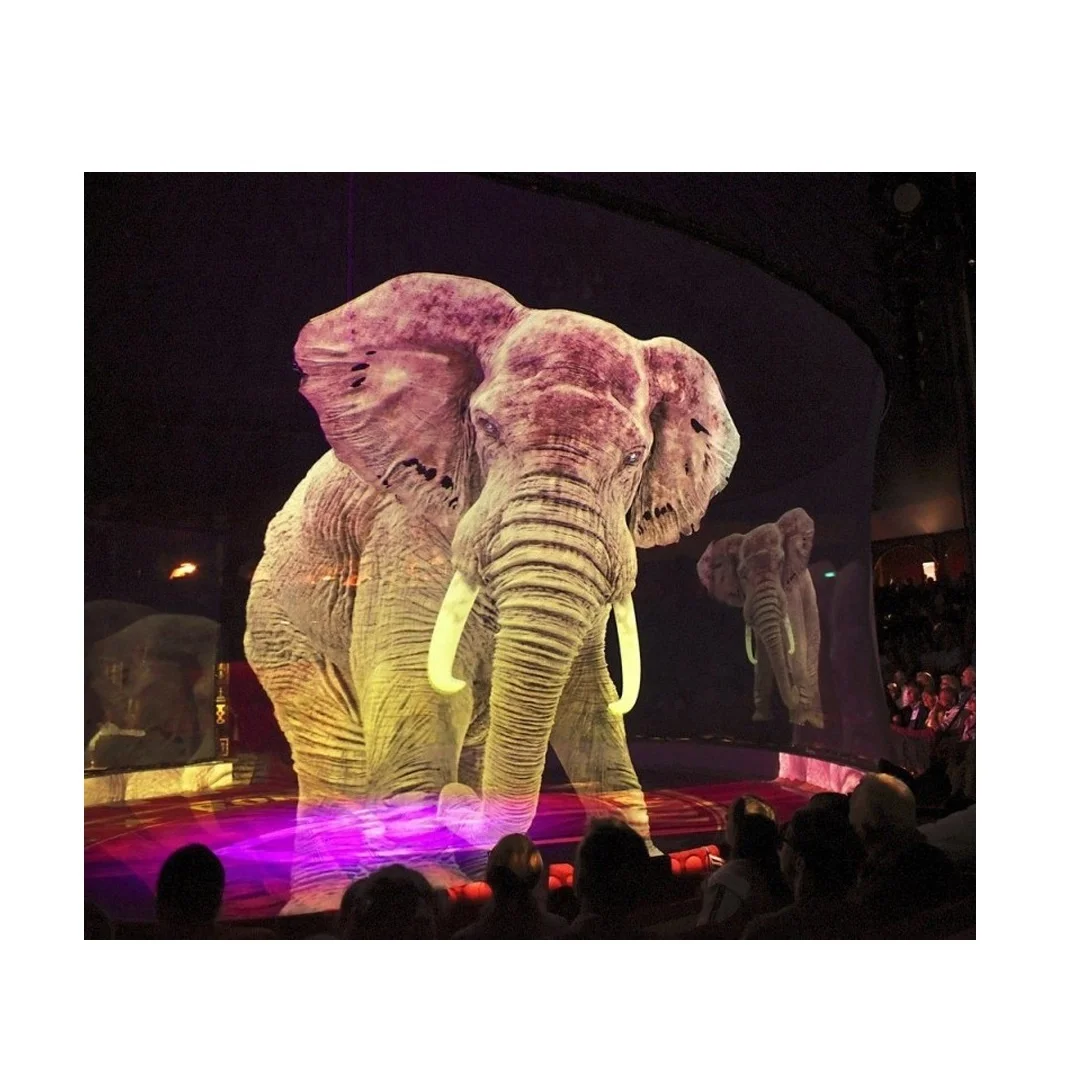 Large Hologram Gauze Projector Screen 3D Holographic Stage Projection Display Hologram Mesh Screen
Large Hologram Gauze Projector Screen 3D Holographic Stage Projection Display Hologram Mesh Screen