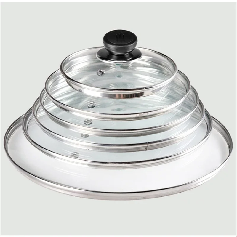 Lids For Frying Pan Wok Pan Stainless Steel Pot Glass Covers For Pan Gas Stove Pan Lid Home Garden Cookware Kitchen Accessories
Lids For Frying Pan Wok Pan Stainless Steel Pot Glass Covers For Pan Gas Stove Pan Lid Home Garden Cookware Kitchen Accessories
