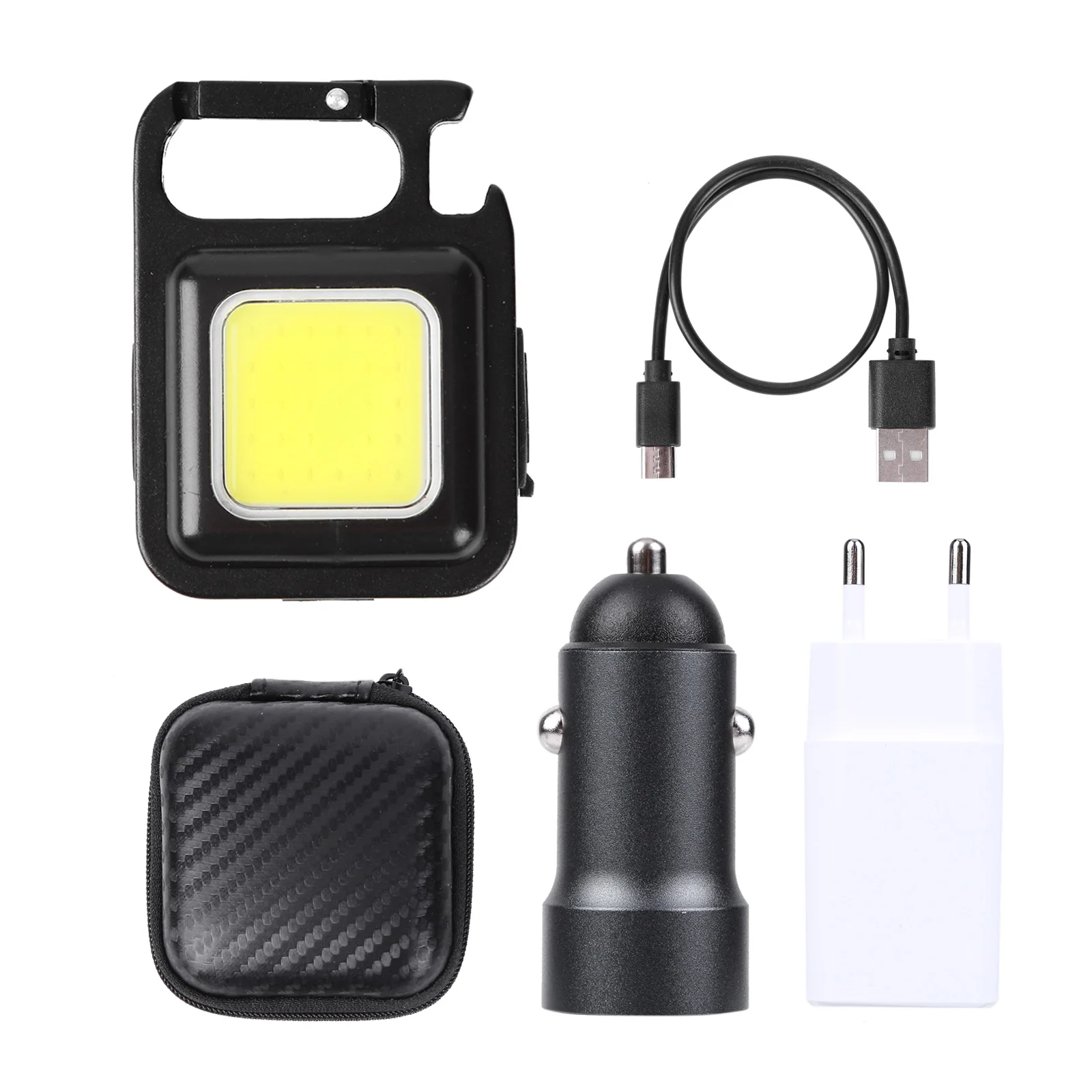 Mini COB LED Flashlight Work Light USB Rechargeable 500 Lumens Flood Lights Keychains Torch Lamp For Outdoor Camping Corkscrew
Mini COB LED Flashlight Work Light USB Rechargeable 500 Lumens Flood Lights Keychains Torch Lamp For Outdoor Camping Corkscrew
