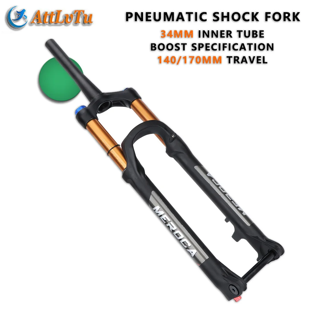 MTB Fork, 27.5 Inch Bicycle Air Suspension Fork BOOST 110mm Thru-axle Shock Fork Mountain Bike Accessories
MTB Fork, 27.5 Inch Bicycle Air Suspension Fork BOOST 110mm Thru-axle Shock Fork Mountain Bike Accessories