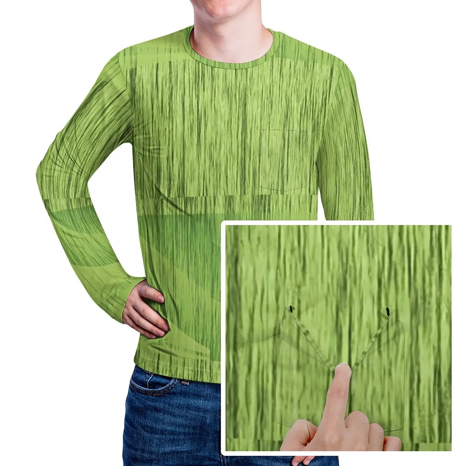 Moss Print T-Shirt Green Layers Men Hippie T Shirts Autumn Design Tee Shirt Long Sleeve Casual Oversized Gift Idea
Moss Print T-Shirt Green Layers Men Hippie T Shirts Autumn Design Tee Shirt Long Sleeve Casual Oversized Gift Idea