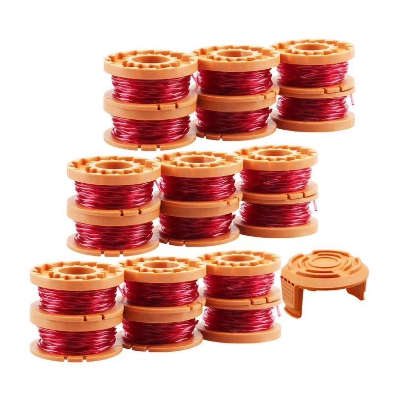 String Trimmer Replacement Spools For Worx WA0010 WG180 WG163 WG175 Trimmer/Edger Weed Eater Line 10Ft 0.065Inch
String Trimmer Replacement Spools For Worx WA0010 WG180 WG163 WG175 Trimmer/Edger Weed Eater Line 10Ft 0.065Inch