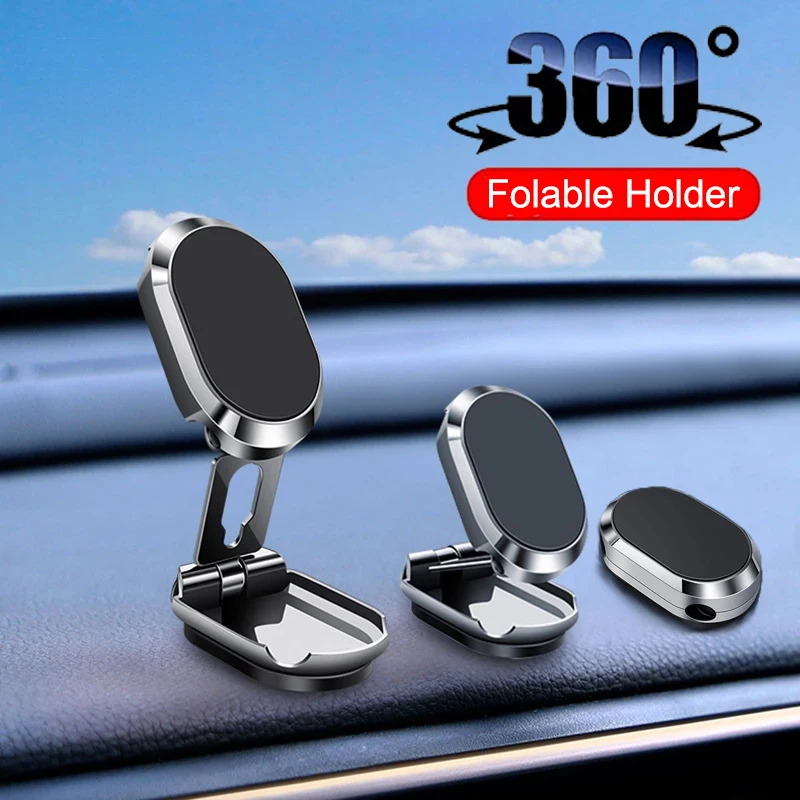 360 Rotatable Magnetic Car Phone Holder Support For All Phones Universal Magnet Foldable Smartphone Car GPS Bracket Stand 
360 Rotatable Magnetic Car Phone Holder Support For All Phones Universal Magnet Foldable Smartphone Car GPS Bracket Stand