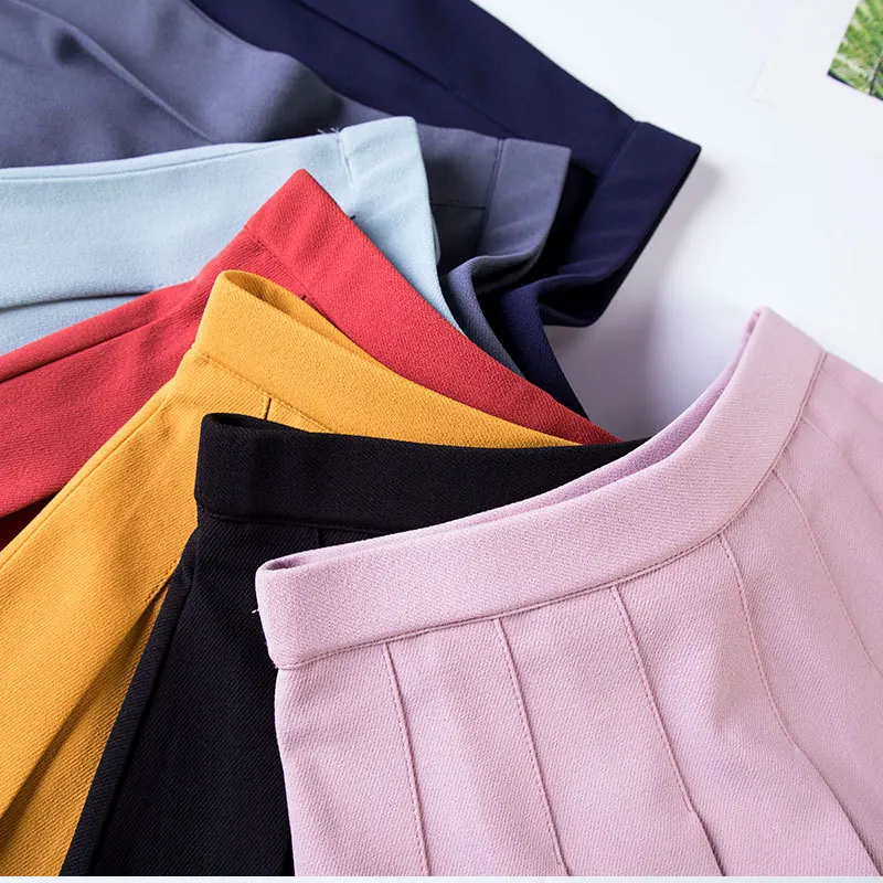 2022 New Solid Color Pleated Skirt Elastic Skirt College Style Elastic Waist Elastic Skirt Is Thin And High Waist
2022 New Solid Color Pleated Skirt Elastic Skirt College Style Elastic Waist Elastic Skirt Is Thin And High Waist