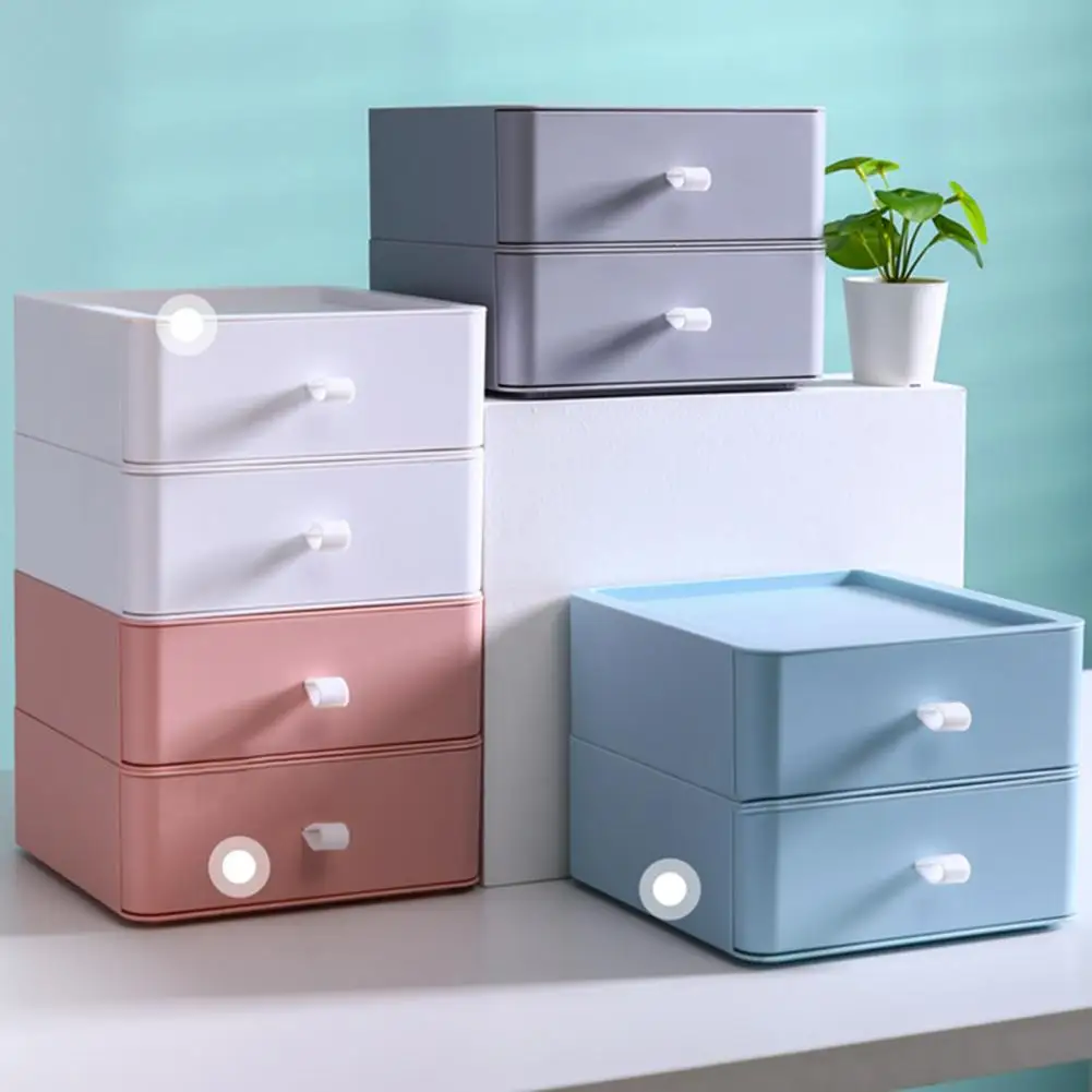 Storage Drawer Decorative Convenient Desktop Stationery Storage Rack Container 4 Colors Makeup Storage Box for Office
Storage Drawer Decorative Convenient Desktop Stationery Storage Rack Container 4 Colors Makeup Storage Box for Office
