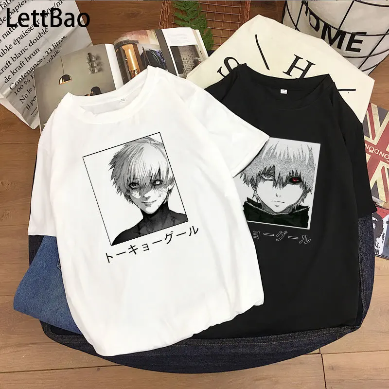 Anime Tokyo Ghoul Kaneki Ken Women T-Shirts Funny Cartoon Japanese Manga Graphic Fashion Short Sleeve Tshirt Summer Top Female
Anime Tokyo Ghoul Kaneki Ken Women T-Shirts Funny Cartoon Japanese Manga Graphic Fashion Short Sleeve Tshirt Summer Top Female