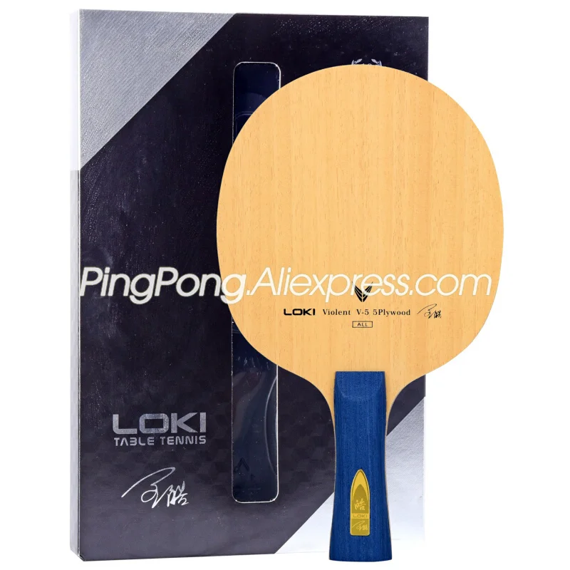 Ракетка для настольного тенниса LOKI Fierce 5 V5, оригинальная, из 5-слойного дерева, Allround
Ракетка для настольного тенниса LOKI Fierce 5 V5, оригинальная, из 5-слойного дерева, Allround