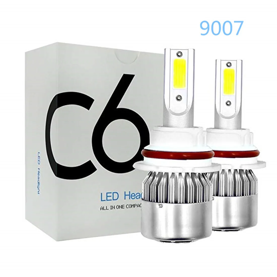 2Pcs H4 LED Car Lights Bulbs 9004 9007 H13 Auto Headlights 72W COB 6000K 3000K 12000K 8000Lm 12v 24v
2Pcs H4 LED Car Lights Bulbs 9004 9007 H13 Auto Headlights 72W COB 6000K 3000K 12000K 8000Lm 12v 24v