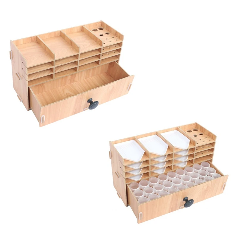 Diamond Painting Cross Stitch Wooden Tool Container Drawer Diamond Embroidery Tray Organizer Holder Accessory
Diamond Painting Cross Stitch Wooden Tool Container Drawer Diamond Embroidery Tray Organizer Holder Accessory