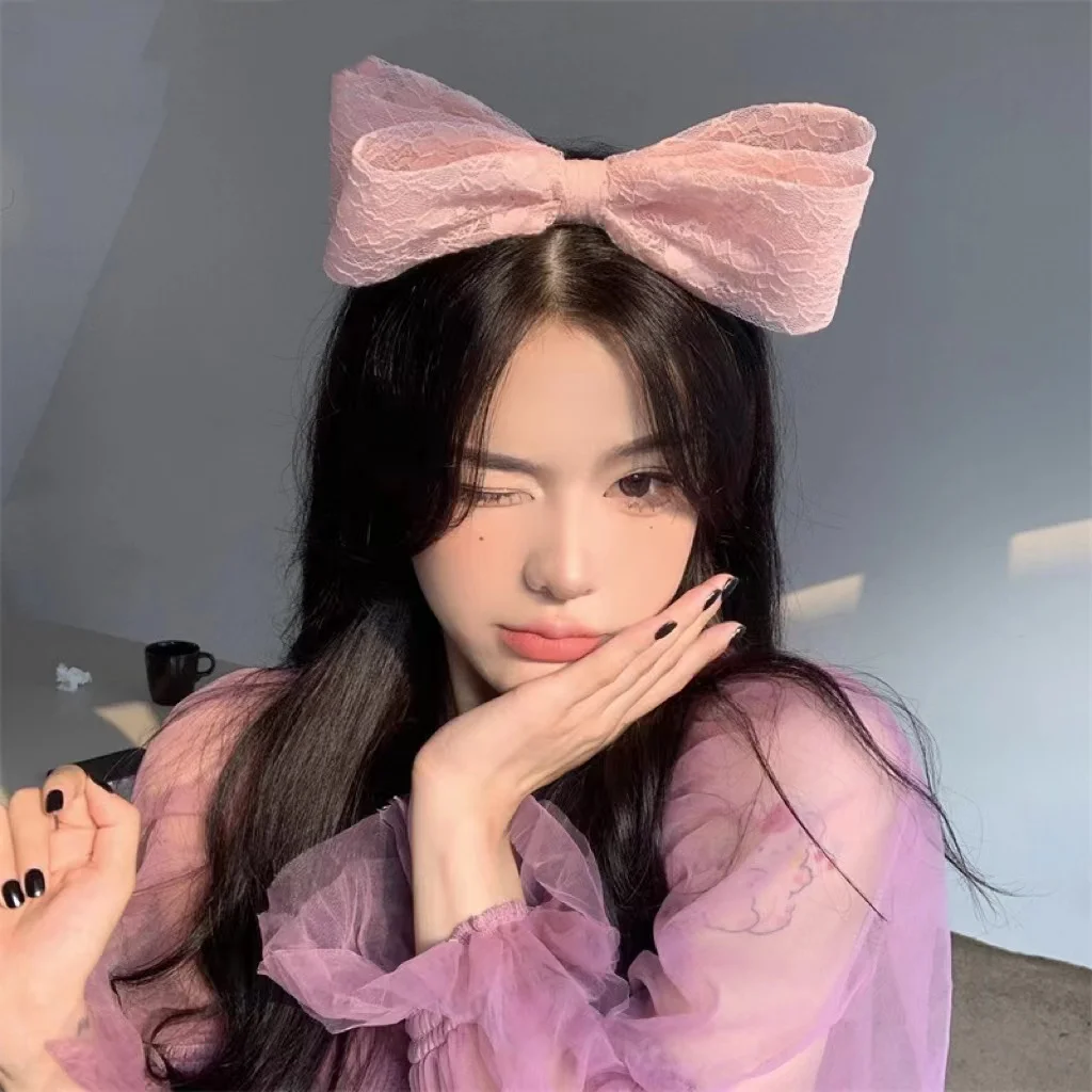 Korean Cute Plush Hair Card Headwear Face Wash Birthday Butterfly Tie Hair Hoop Girl 2022 New High Level Lace cosplay
Korean Cute Plush Hair Card Headwear Face Wash Birthday Butterfly Tie Hair Hoop Girl 2022 New High Level Lace cosplay