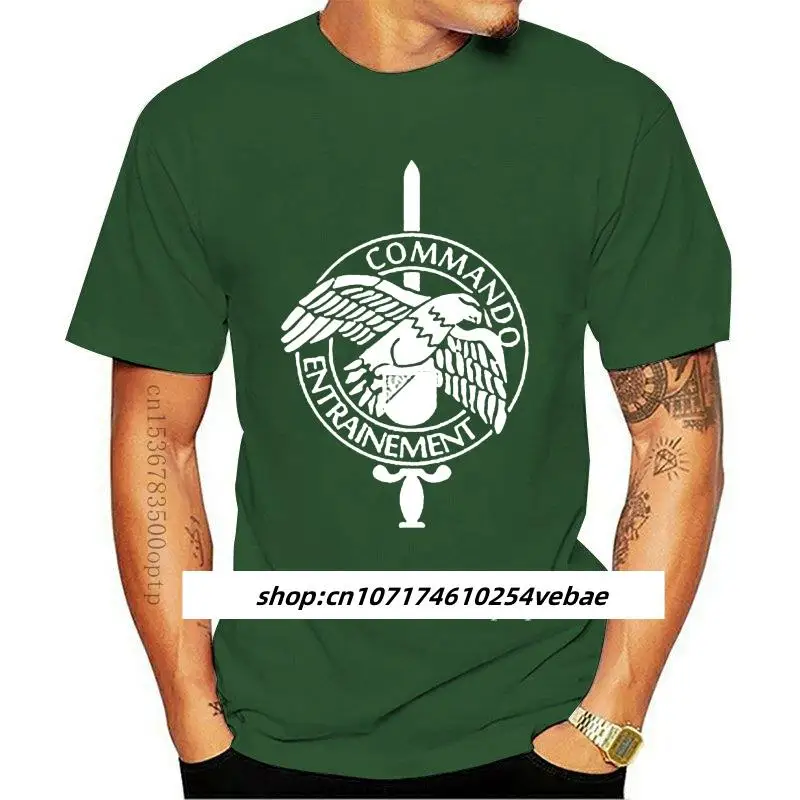 New 2021 2021 Cotton Tee Shirt Commando Entrainement Frankreich Armee Military Abzeichen Wappen - T Shirt Summer T-shirt 
New 2021 2021 Cotton Tee Shirt Commando Entrainement Frankreich Armee Military Abzeichen Wappen - T Shirt Summer T-shirt