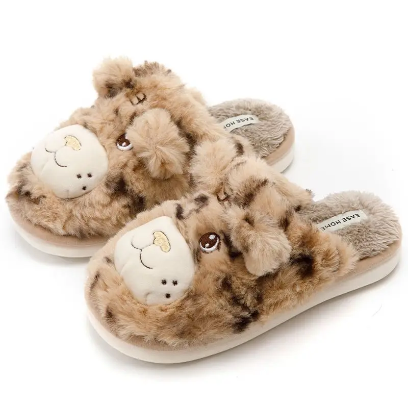 Warm Winter Plush Shoes Unisex Plush Flat Floor Slippers Women Indoor Animal Tiger Shoes Fuzzy Non-slip House Slipper
Warm Winter Plush Shoes Unisex Plush Flat Floor Slippers Women Indoor Animal Tiger Shoes Fuzzy Non-slip House Slipper