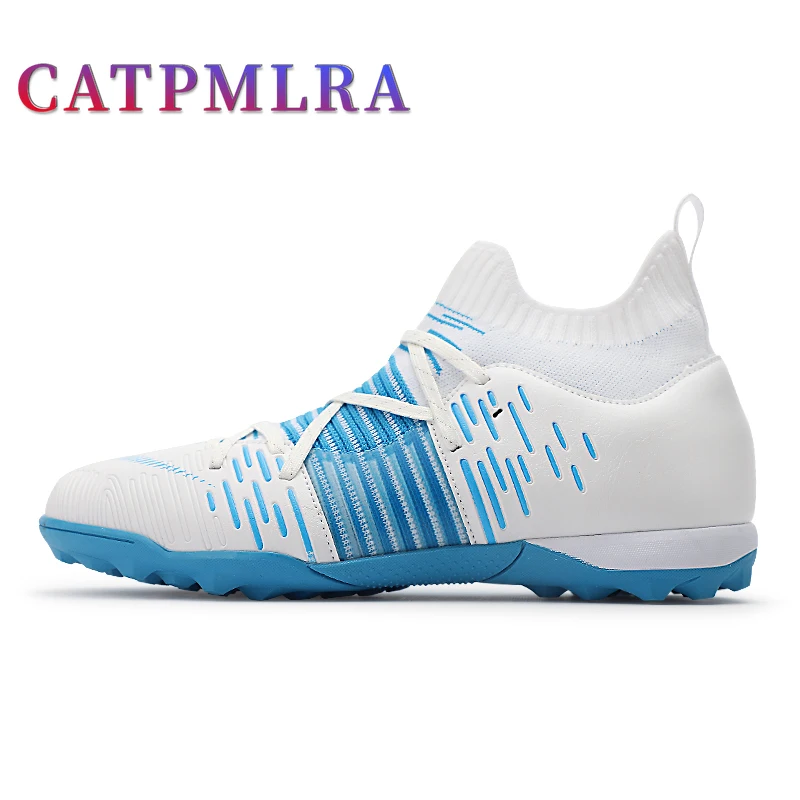 Training Game Sneakers Kids High Top Couples Professional Turf Soccer Shoes Breathable Unisex Football Long Spike Sock Boots Men
Training Game Sneakers Kids High Top Couples Professional Turf Soccer Shoes Breathable Unisex Football Long Spike Sock Boots Men
