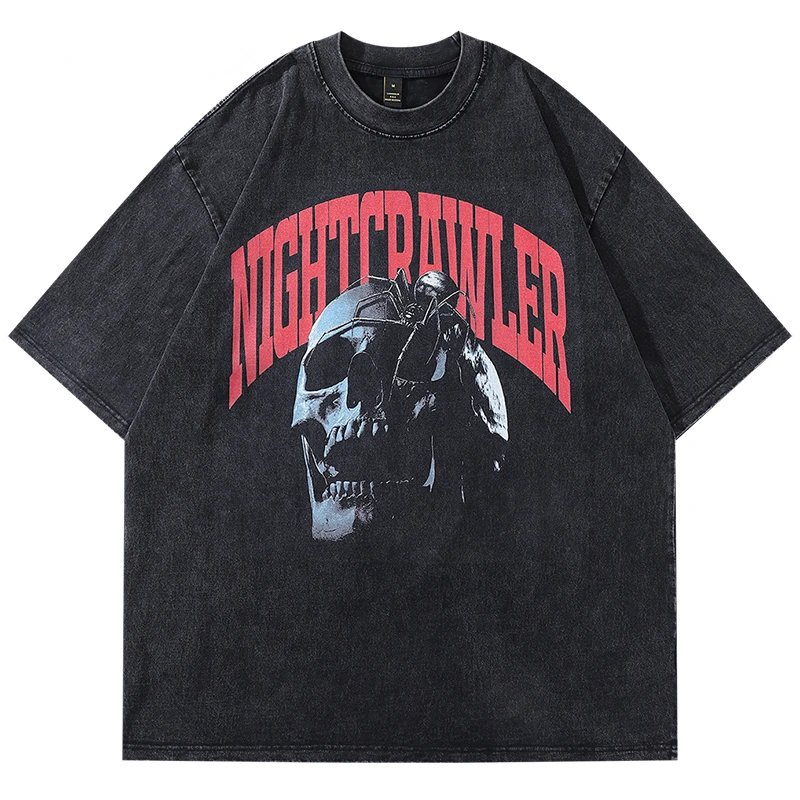 Summer Men Washed Oversized Tshirts Hip Hop Spider Skull Skeleton Graphic T Shirts Streetwear Harajuku Casual Cotton Tops Tees
Summer Men Washed Oversized Tshirts Hip Hop Spider Skull Skeleton Graphic T Shirts Streetwear Harajuku Casual Cotton Tops Tees