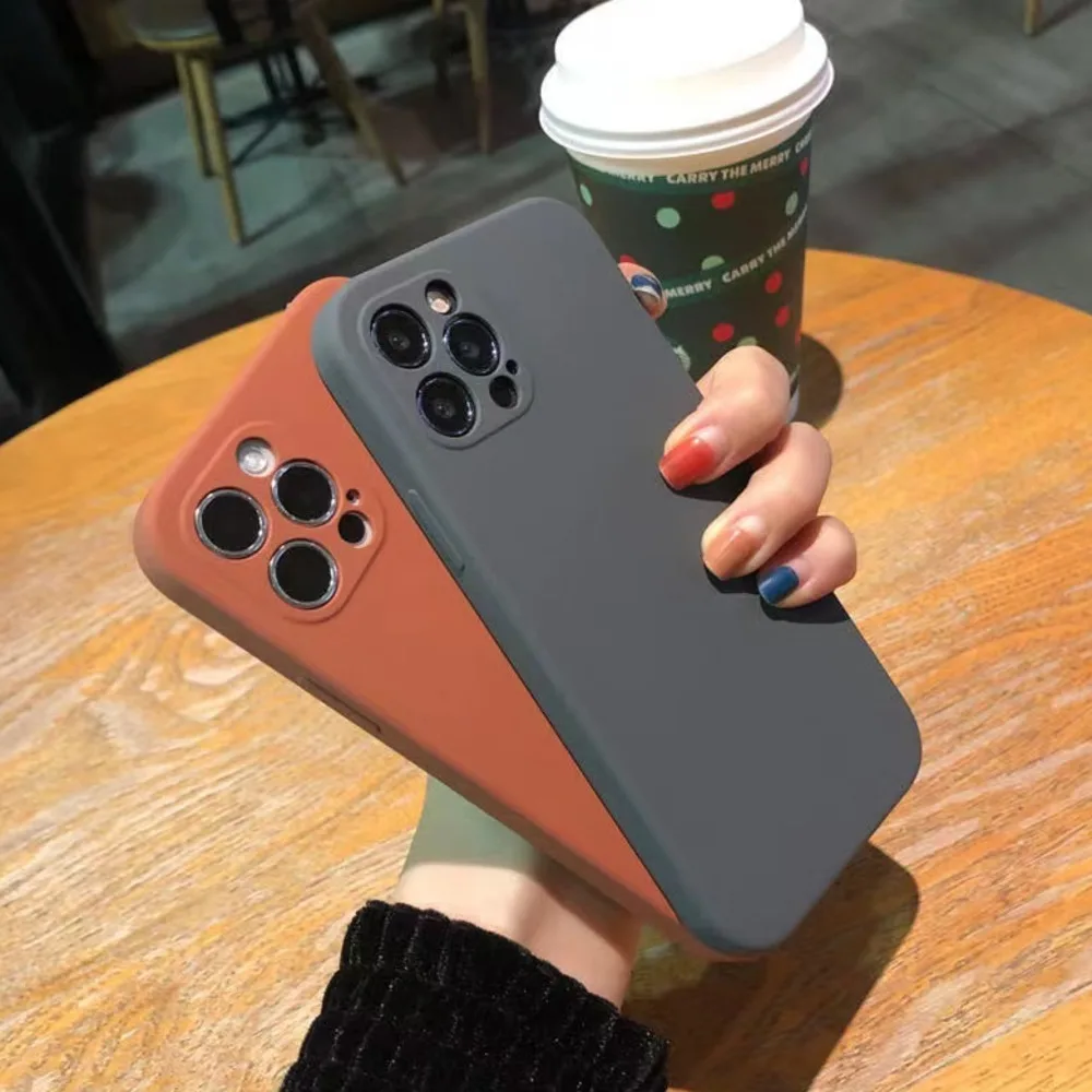 Силиконовая задняя крышка для iPhone 12, тонкий защитный чехол для телефона, 5134-69
Силиконовая задняя крышка для iPhone 12, тонкий защитный чехол для телефона, 5134-69