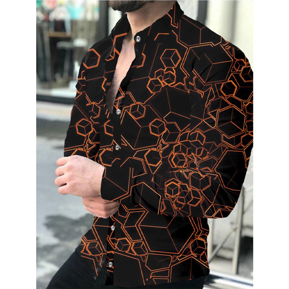 Blouse Shirt Men Fashion Handsome Harajuku Hawaii Men's Irregular Printing Single Breasted Shirt Men's Clothing
Blouse Shirt Men Fashion Handsome Harajuku Hawaii Men's Irregular Printing Single Breasted Shirt Men's Clothing