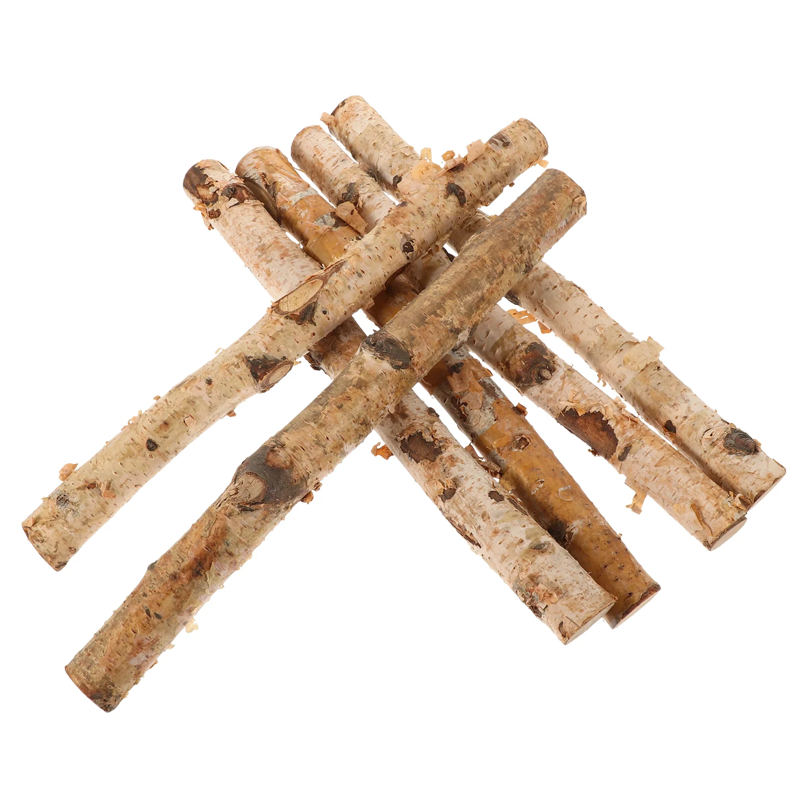 

6pcs Diy Dried Wood Log Handicraft Tree Branch Diy Wood Sticks for Flower Arrangement and Diy Crafts Use