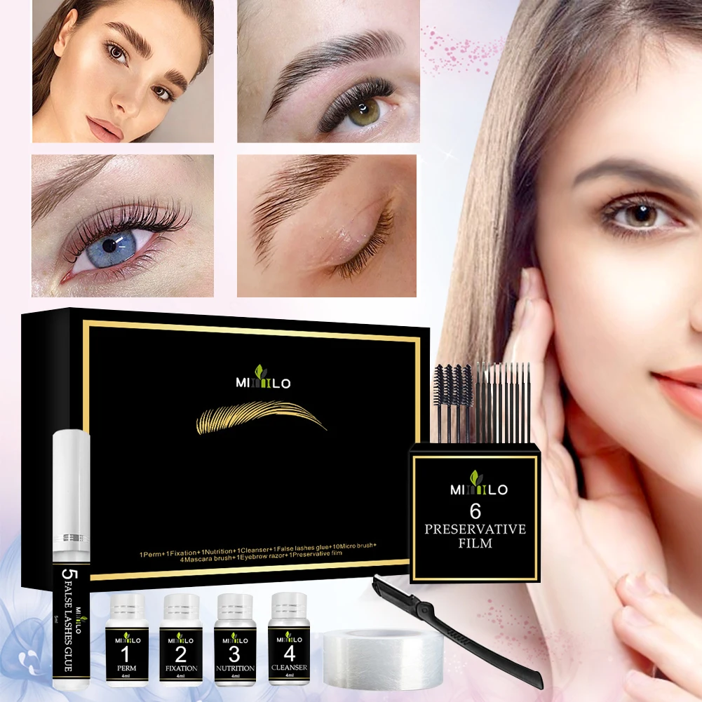 Eyebrow Lamination Kit Semi-Permanent Eyelashes Eyebrows Lifting Perming Lotion Keratin Lashes Perm Kit For Home Beauty Salon
Eyebrow Lamination Kit Semi-Permanent Eyelashes Eyebrows Lifting Perming Lotion Keratin Lashes Perm Kit For Home Beauty Salon