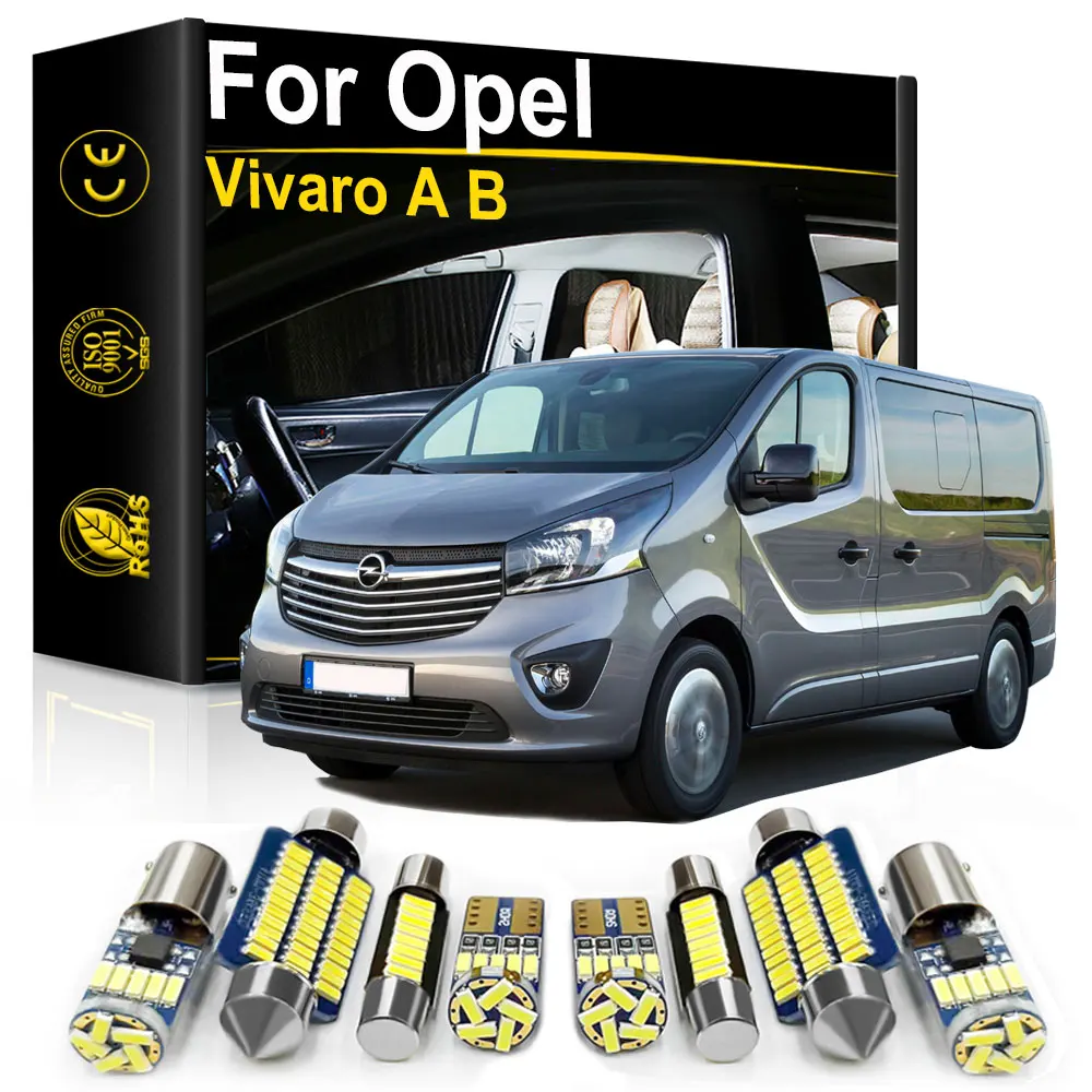 Car Interior LED Light For Opel Vivaro A B 2001 2003 2004 2005 2006 2007 2009 2012 2016 2017 2018 2020 Accessories Canbus Lamp
Car Interior LED Light For Opel Vivaro A B 2001 2003 2004 2005 2006 2007 2009 2012 2016 2017 2018 2020 Accessories Canbus Lamp