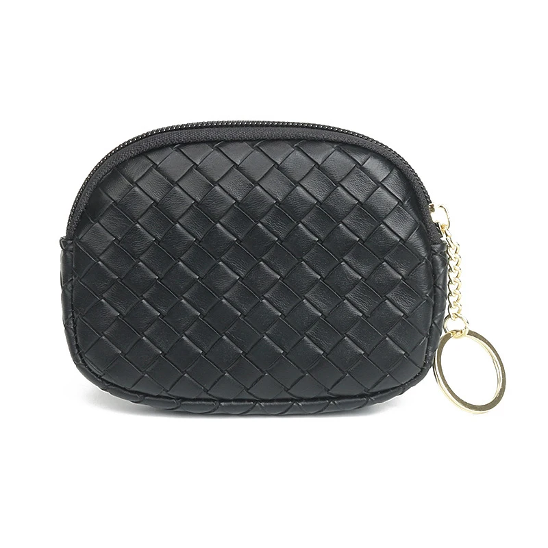 Модный тканый Кошелек для монет, кошельки, кошелек на двойной молнии, мужская визитница, сумка из искусственной кожи, мини-чехол для пар, Жен... 
Модный тканый Кошелек для монет, кошельки, кошелек на двойной молнии, мужская визитница, сумка из искусственной кожи, мини-чехол для пар, Жен...