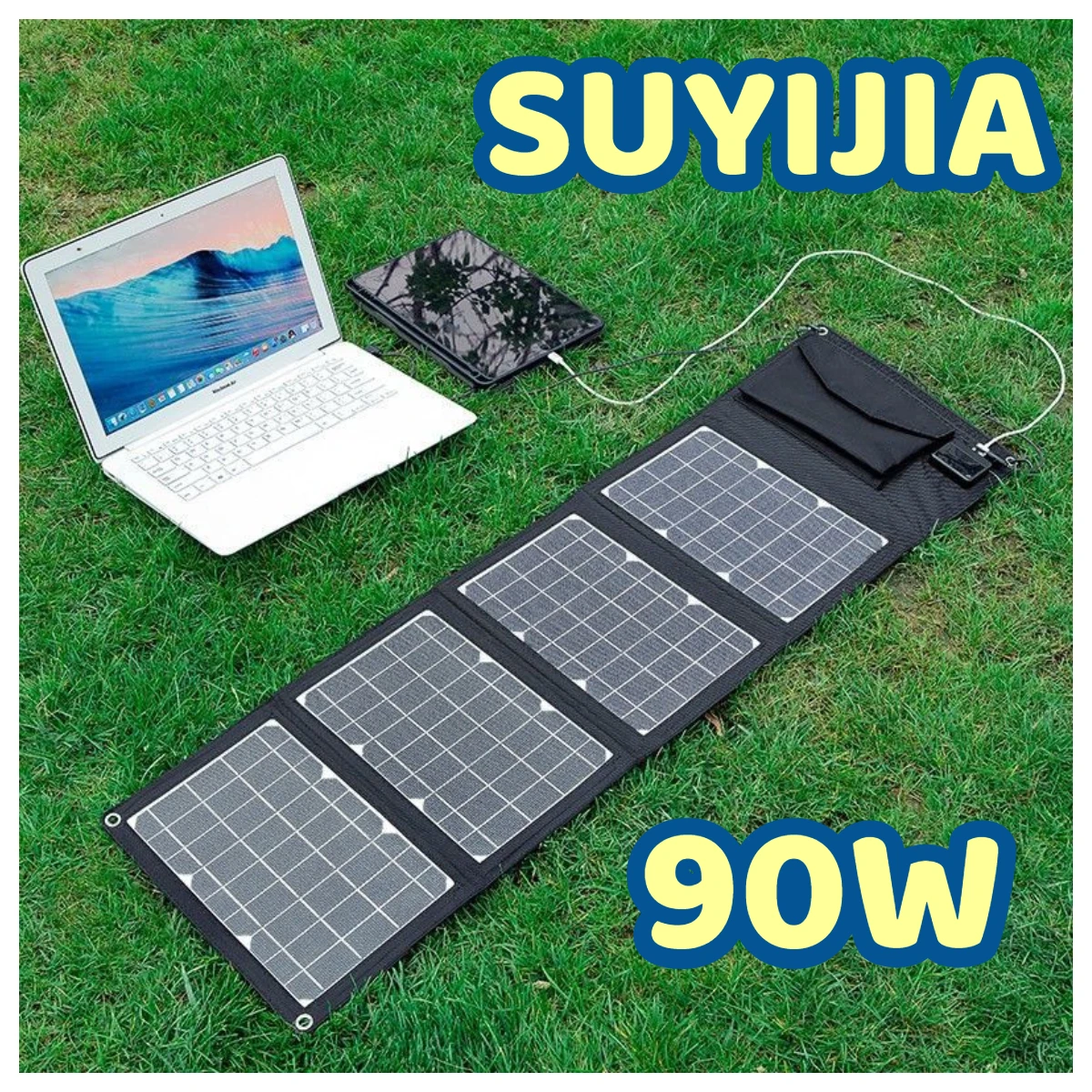 Lifepo4 Outdoor Hiking fishing Solar panel 90W Waterproof USB Portable Collapsible power bank For tourist cell phone camping
Lifepo4 Outdoor Hiking fishing Solar panel 90W Waterproof USB Portable Collapsible power bank For tourist cell phone camping