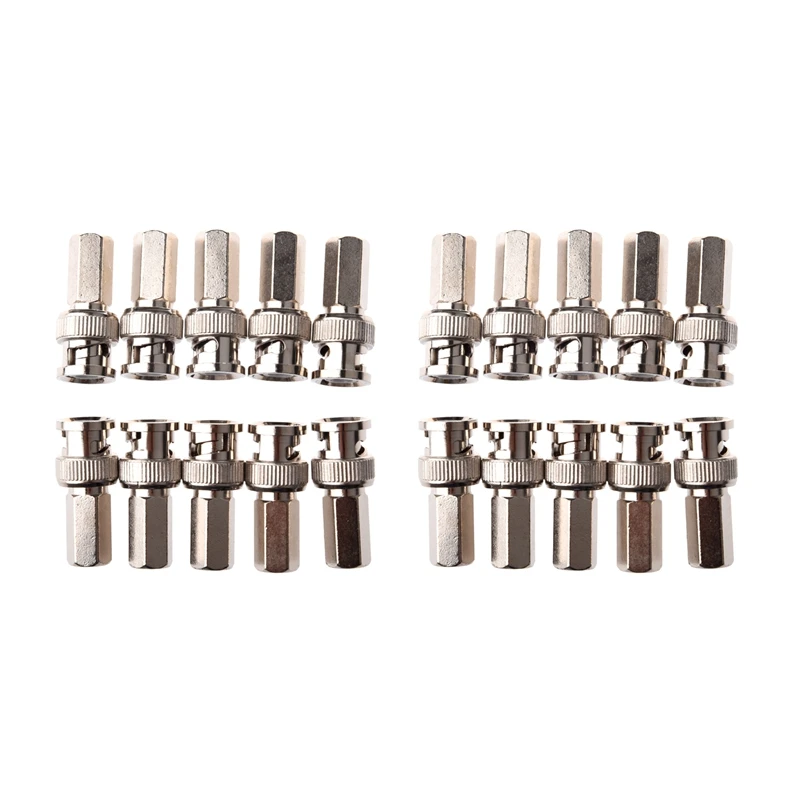 Hot Twist-On BNC Мужская фотокамера видеонаблюдения RG59 Упаковка из 20 
Hot Twist-On BNC Мужская фотокамера видеонаблюдения RG59 Упаковка из 20