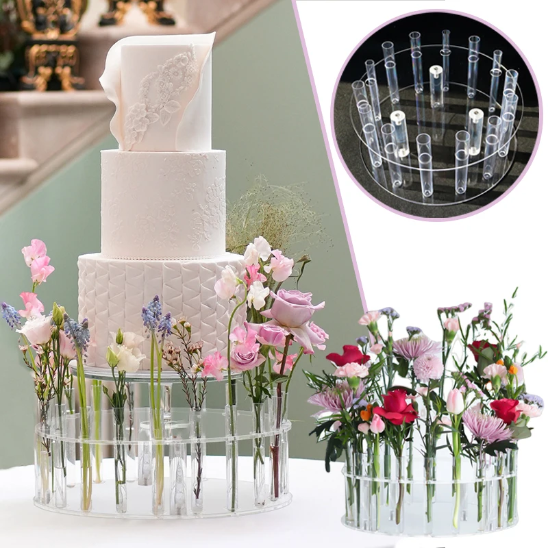 Acrylic Cake Display Board Round Cake Edge Smoother Scraper Tray DIY Refillable Flowers Board Base Clear Cake Stand Tools Decor 
Acrylic Cake Display Board Round Cake Edge Smoother Scraper Tray DIY Refillable Flowers Board Base Clear Cake Stand Tools Decor