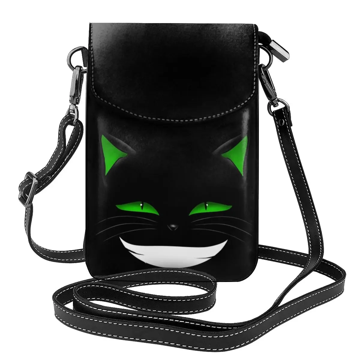 Sly Cat Shoulder Bag Animal Smile Grin Black Bulk Funny Women Bags Leather Streetwear Female Purse Xmas Gift
Sly Cat Shoulder Bag Animal Smile Grin Black Bulk Funny Women Bags Leather Streetwear Female Purse Xmas Gift