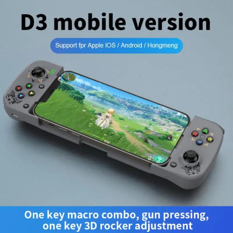 Portable Mobile Gaming Trigger Type-c Wireless Gamepad Support Mfi Games Ergonomics For Mobile Phones Pc Computer Multiple Touch
Portable Mobile Gaming Trigger Type-c Wireless Gamepad Support Mfi Games Ergonomics For Mobile Phones Pc Computer Multiple Touch