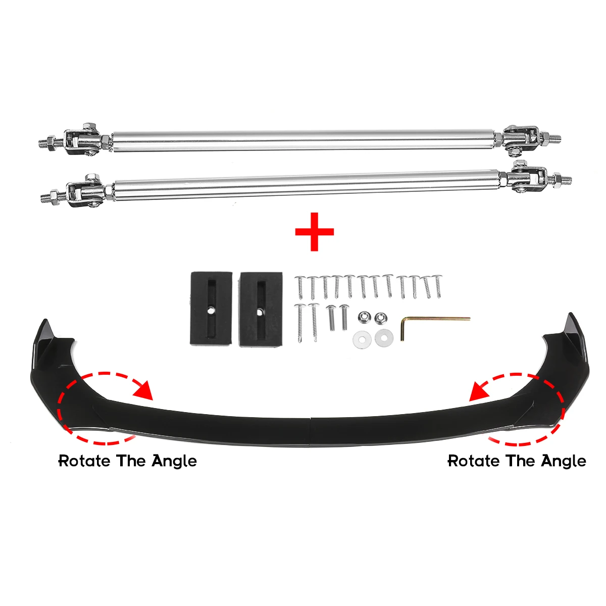 Новый передний бампер, бампер, спойлер, сплиттер, комплект кузова + стойки, опорные балки, универсальные для Peugeot, Honda, Kia, Toyota 
Новый передний бампер, бампер, спойлер, сплиттер, комплект кузова + стойки, опорные балки, универсальные для Peugeot, Honda, Kia, Toyota