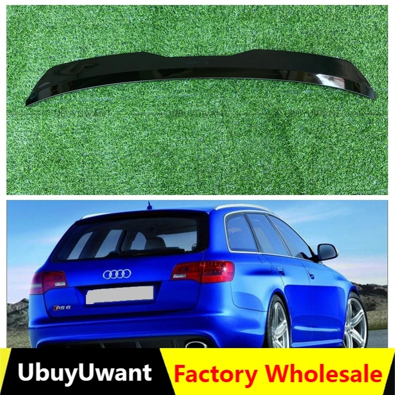 Rear Roof Lip Spoiler For Audi RS6 2002-2004 5-doors Stationcar ABS Plastic Gloss Black Car Tail Wing Universal Spoiler Wing
Rear Roof Lip Spoiler For Audi RS6 2002-2004 5-doors Stationcar ABS Plastic Gloss Black Car Tail Wing Universal Spoiler Wing