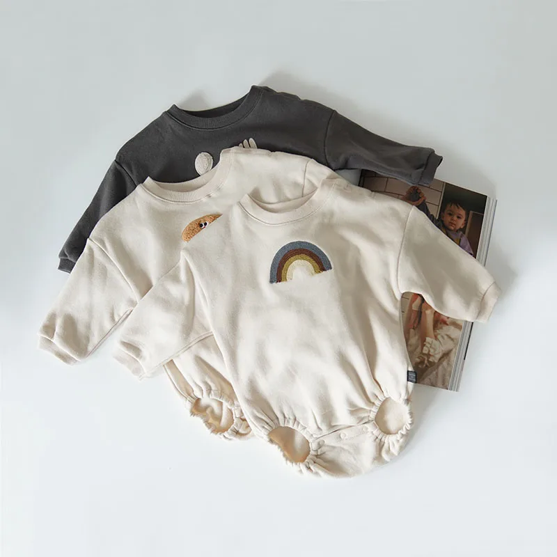 Autumn Newborn Infant Baby Boys Girls Bodysuit Playsuit Overalls Cotton Long Sleeve Baby Jumpsuit Newborn Clothes Spring
Autumn Newborn Infant Baby Boys Girls Bodysuit Playsuit Overalls Cotton Long Sleeve Baby Jumpsuit Newborn Clothes Spring