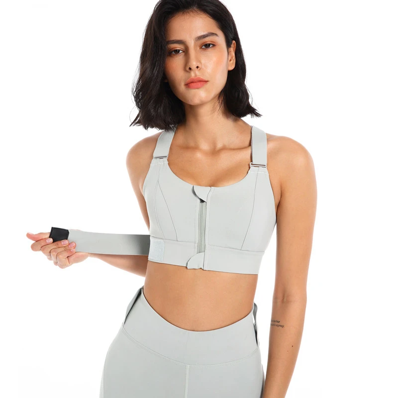 Front Zipper Women's Sports Bra Women Gym Plus Size 5XL Velcro Adjustable Fitness Yoga High Support All-in-one Bras Top
Front Zipper Women's Sports Bra Women Gym Plus Size 5XL Velcro Adjustable Fitness Yoga High Support All-in-one Bras Top