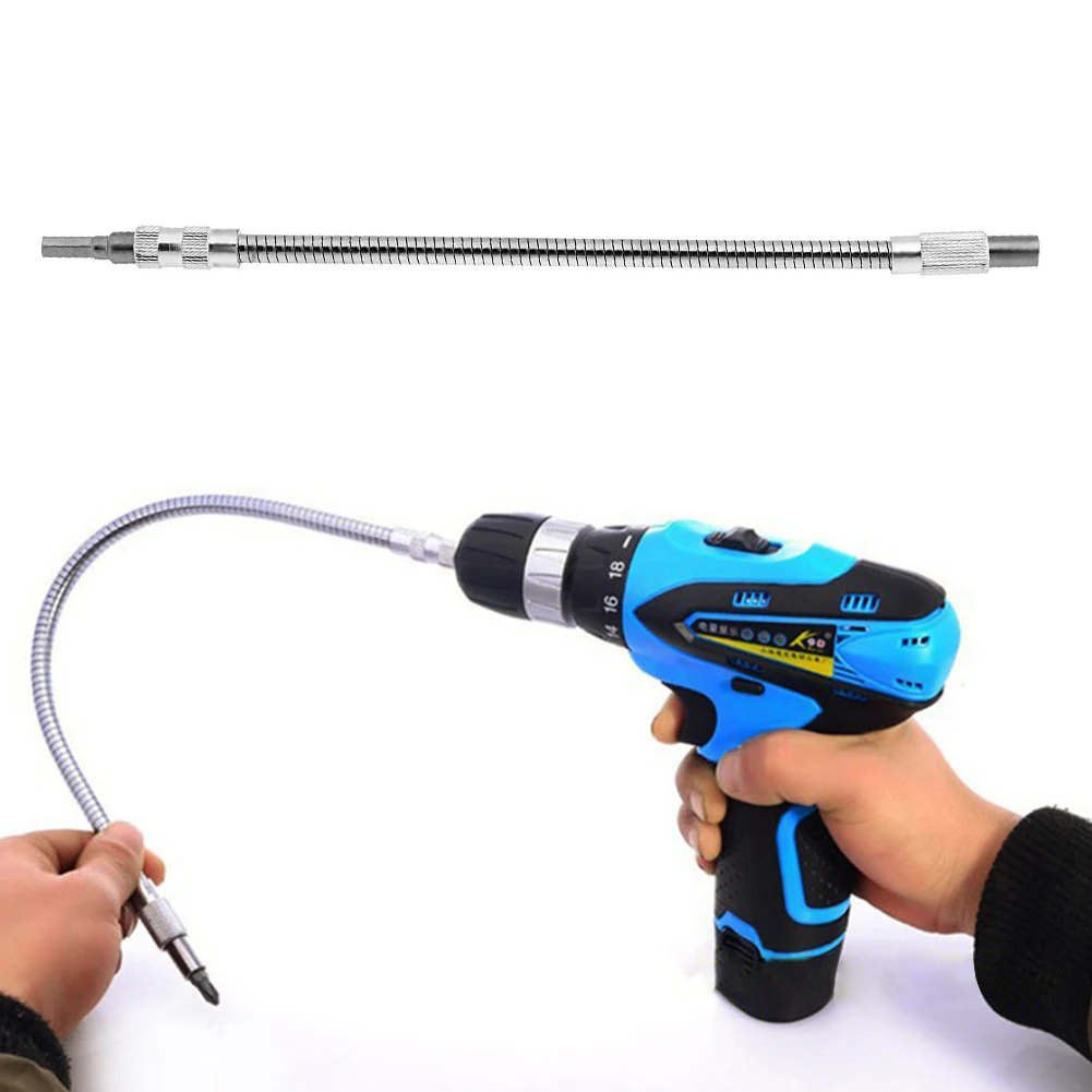 150/200/300mm Flexible Shaft Tool Bit Holder Connector Extension Screwdriver Drill Bit Socket Driver Adapter Hex Drill Bit
150/200/300mm Flexible Shaft Tool Bit Holder Connector Extension Screwdriver Drill Bit Socket Driver Adapter Hex Drill Bit