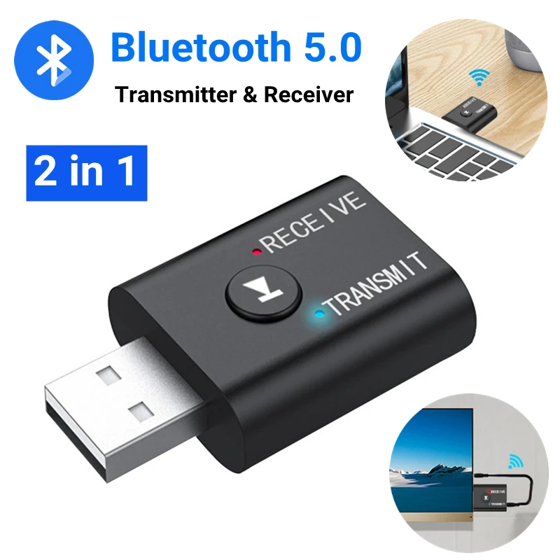 2 In1 USB Wireless Bluetooth Adapter 5.0 Transmiter Bluetooth for Computer TV Laptop Speaker Headset Adapter Bluetooth Receiver
2 In1 USB Wireless Bluetooth Adapter 5.0 Transmiter Bluetooth for Computer TV Laptop Speaker Headset Adapter Bluetooth Receiver