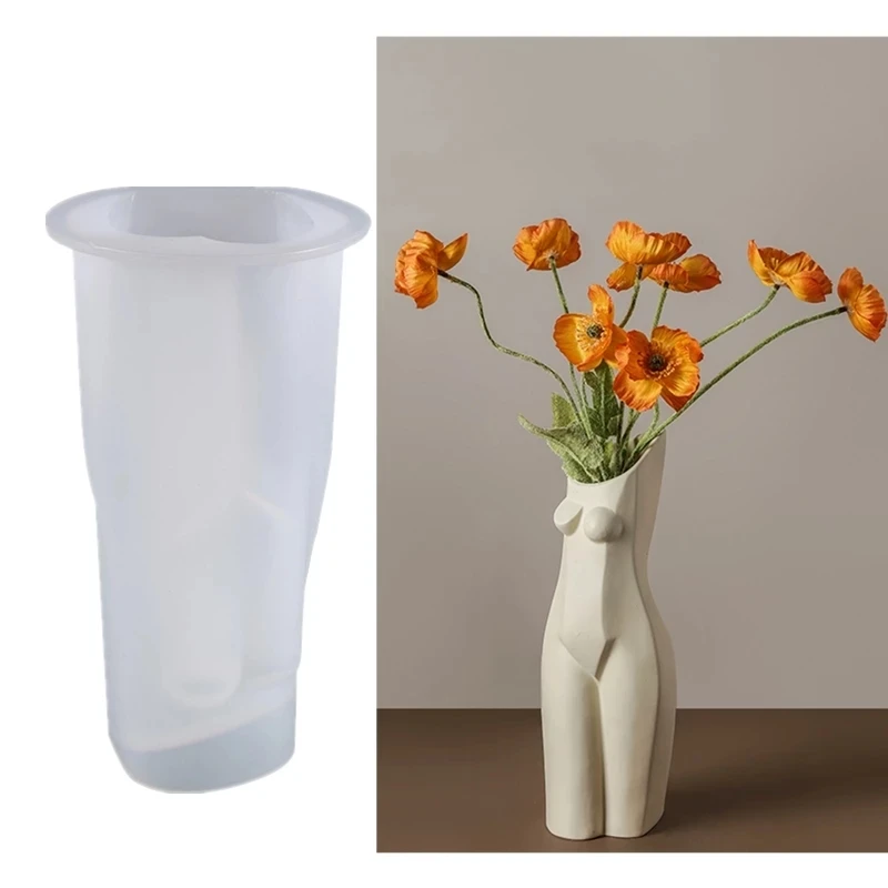 Abstract Woman Body Vase Clay Silicone Mold DIY Crat Art Home Decoration Beauty Flowerpot Concrete Cement Molds
Abstract Woman Body Vase Clay Silicone Mold DIY Crat Art Home Decoration Beauty Flowerpot Concrete Cement Molds