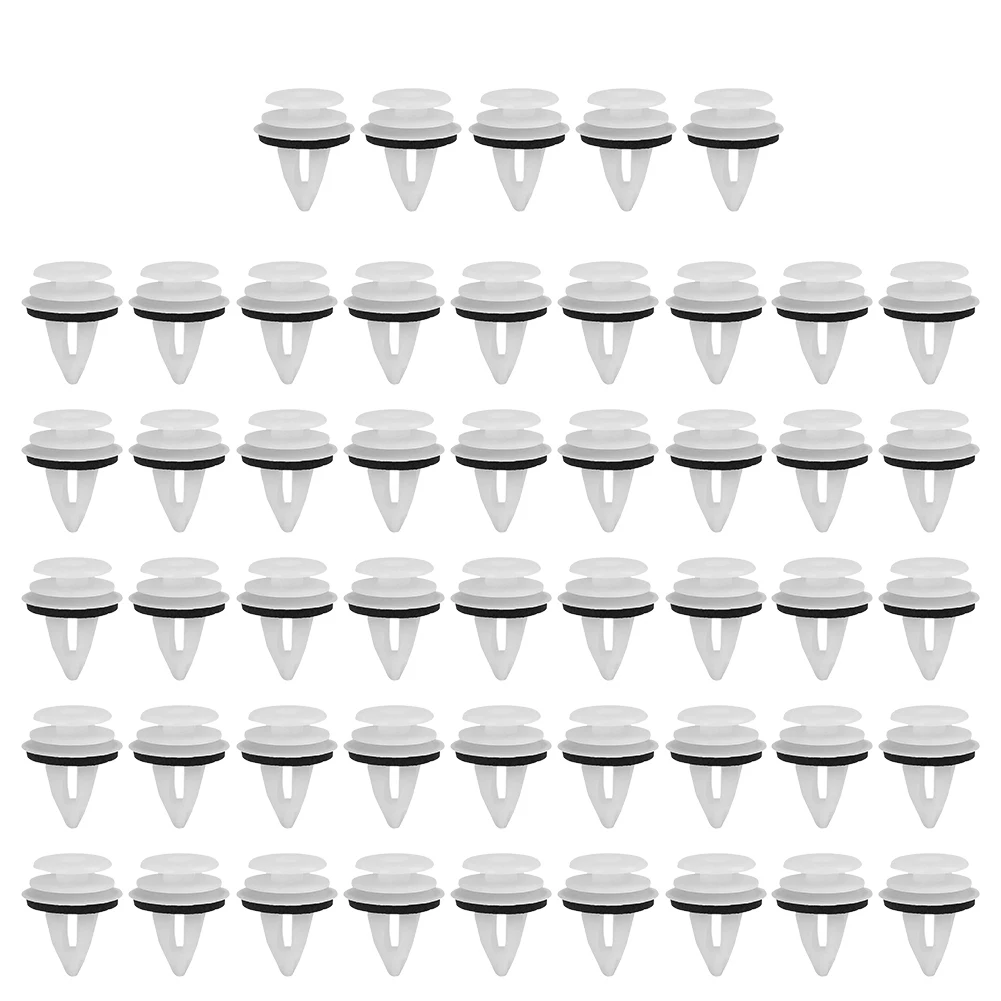 50pcs Interior Door Trim Panel Retainer Clips For BMW 3, 5 Series F23 E82 E46 F30 Plastic White Auto Fastener Replacement
50pcs Interior Door Trim Panel Retainer Clips For BMW 3, 5 Series F23 E82 E46 F30 Plastic White Auto Fastener Replacement