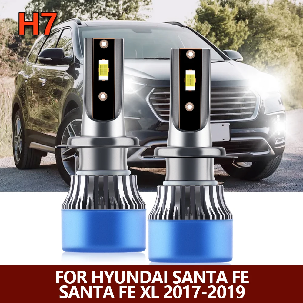 2 шт., Автомобильные светодиодные лампы H7 для Hyundai SANTA FE XL 2017 2018 2019
2 шт., Автомобильные светодиодные лампы H7 для Hyundai SANTA FE XL 2017 2018 2019
