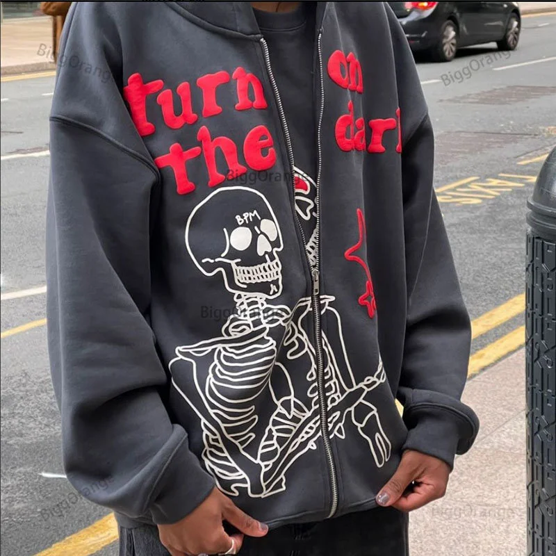 Y2k Anime Print Hoodies Men Zip Up Long Sleeve Streetwear Sweatshirts Coats Letter Loose Grunge Gothic Oversized Hooded Jackets
Y2k Anime Print Hoodies Men Zip Up Long Sleeve Streetwear Sweatshirts Coats Letter Loose Grunge Gothic Oversized Hooded Jackets