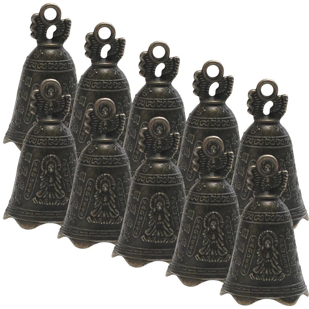 10Pcs Bell Pendants Decorative Hanging Bells DIY Wind Chime Pendants Hanging Bell Ornament
10Pcs Bell Pendants Decorative Hanging Bells DIY Wind Chime Pendants Hanging Bell Ornament