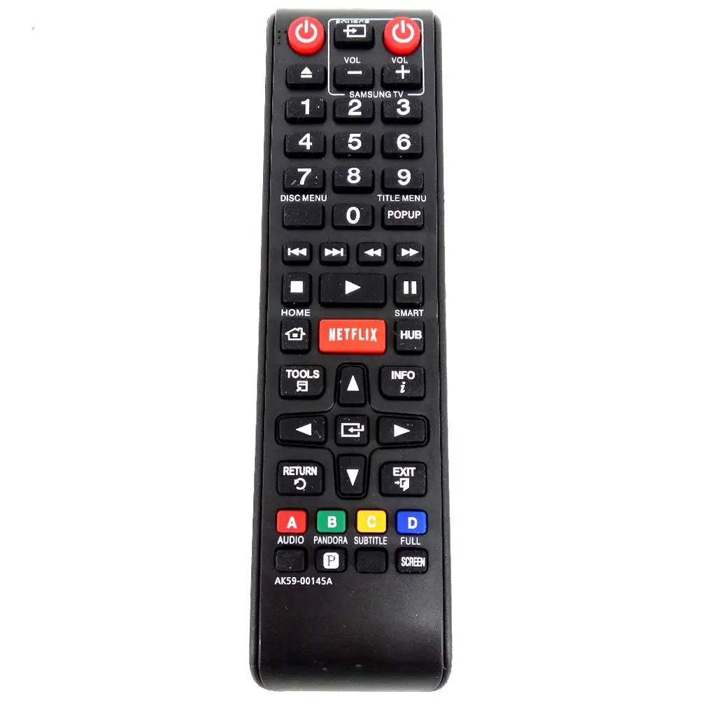Remote Control FOR SAMSUNG AK59-00145A LCD LED HDTV BDE5700 BDE5900 BDES6000 BD-EM57 BD-EM57/ZA Blu-Ray DVD Player for NETFLIX
Remote Control FOR SAMSUNG AK59-00145A LCD LED HDTV BDE5700 BDE5900 BDES6000 BD-EM57 BD-EM57/ZA Blu-Ray DVD Player for NETFLIX