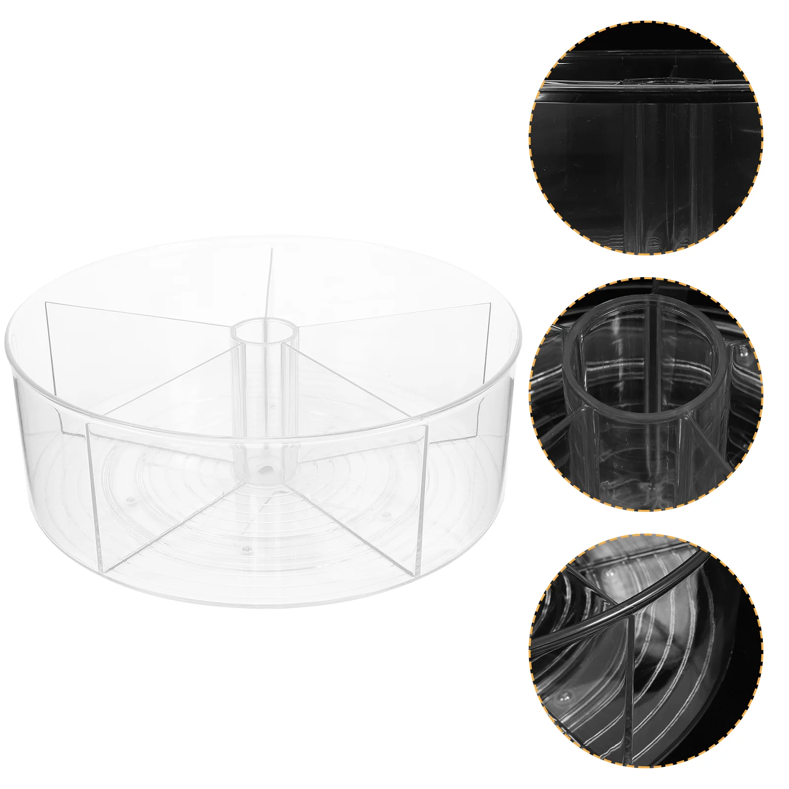 Bathroom Organizer Desktop Round Tray Spice Storage Clear Rotating Makeup Food Rotatable Lipstick Container Rack Bottle
Bathroom Organizer Desktop Round Tray Spice Storage Clear Rotating Makeup Food Rotatable Lipstick Container Rack Bottle