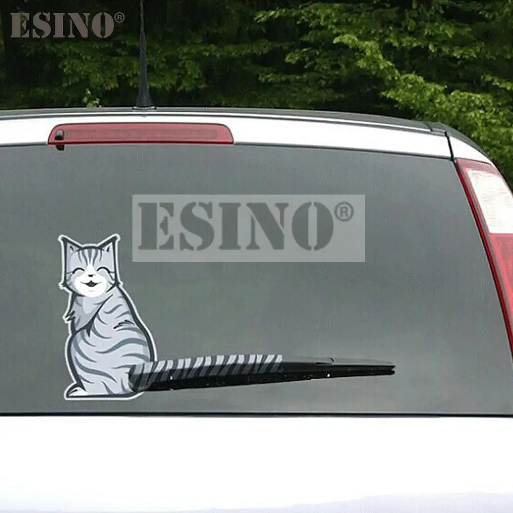 Car Styling Creative Cartoon Happy Sad Cat Moving Tail Rear Window Wiper Decal Car Body PVC Sticker Car Accessories Vinyl Decal
Car Styling Creative Cartoon Happy Sad Cat Moving Tail Rear Window Wiper Decal Car Body PVC Sticker Car Accessories Vinyl Decal