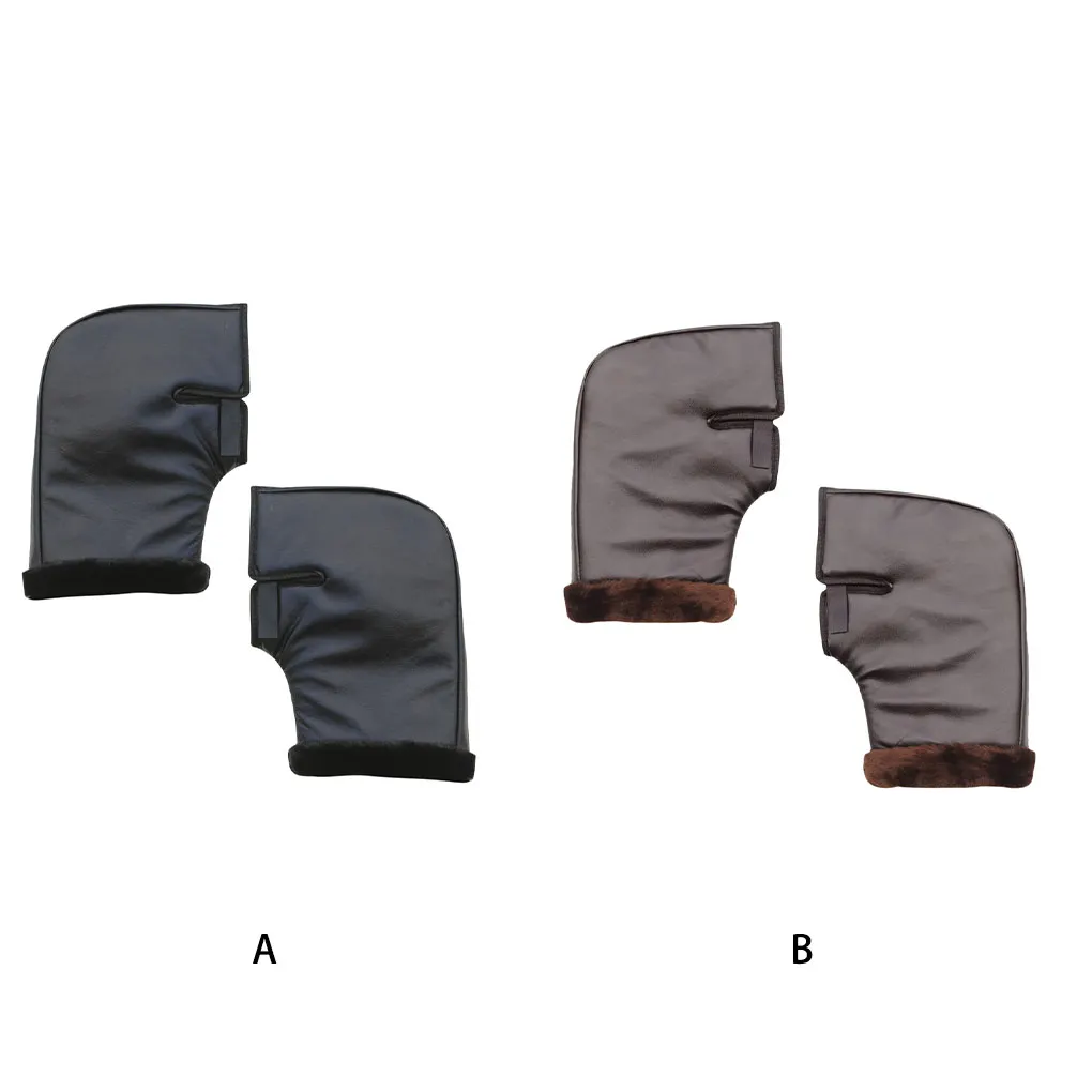 Универсальные кожаные ветрозащитные варежки для скутера, 1 пара, утолщенные Водонепроницаемые зимние мотоциклетные перчатки, уличные варе... 
Универсальные кожаные ветрозащитные варежки для скутера, 1 пара, утолщенные Водонепроницаемые зимние мотоциклетные перчатки, уличные варе...