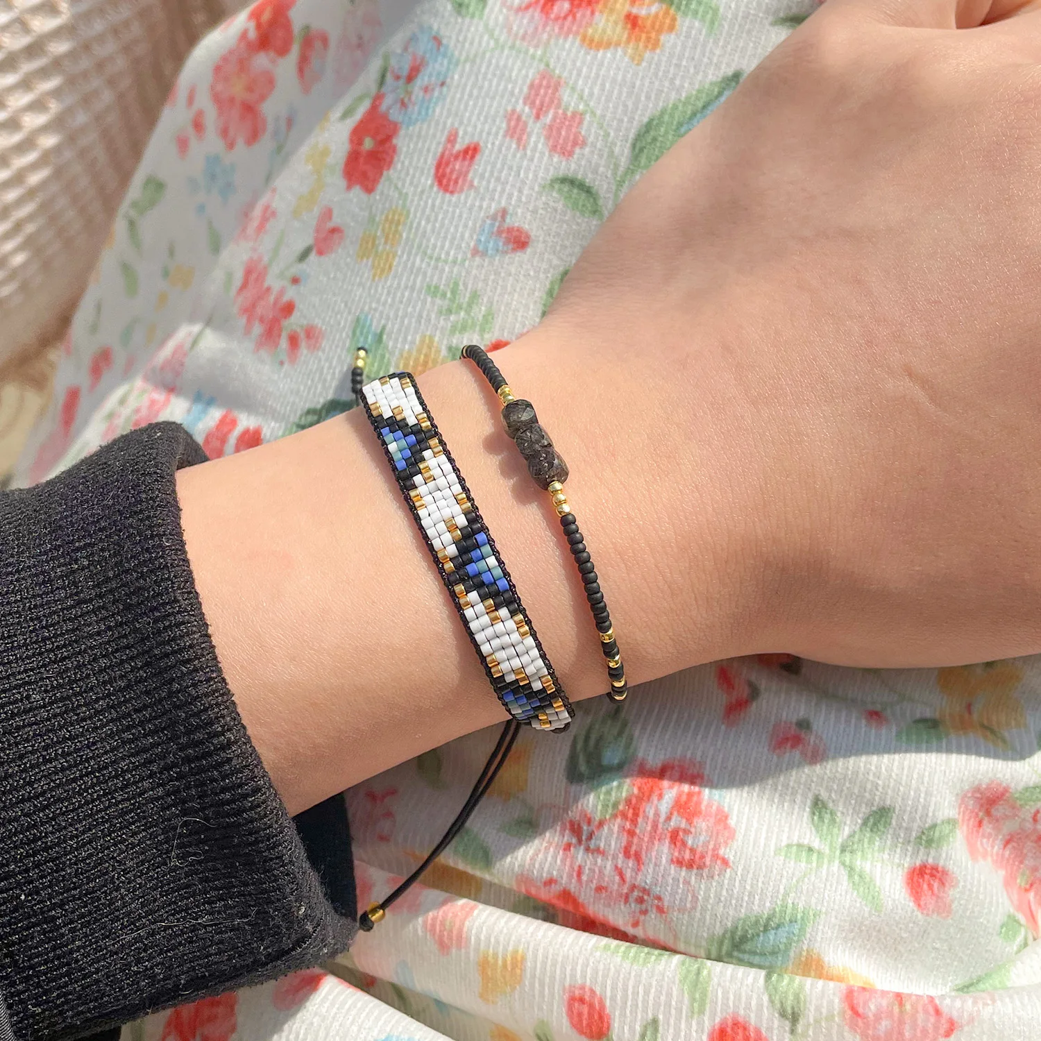C.QUAN CHI New Natural Stone Beads Bracelets High Quality Miyuki Beads Handmade Bracelet Fashion Women Pulseras Jewelry Gift
C.QUAN CHI New Natural Stone Beads Bracelets High Quality Miyuki Beads Handmade Bracelet Fashion Women Pulseras Jewelry Gift