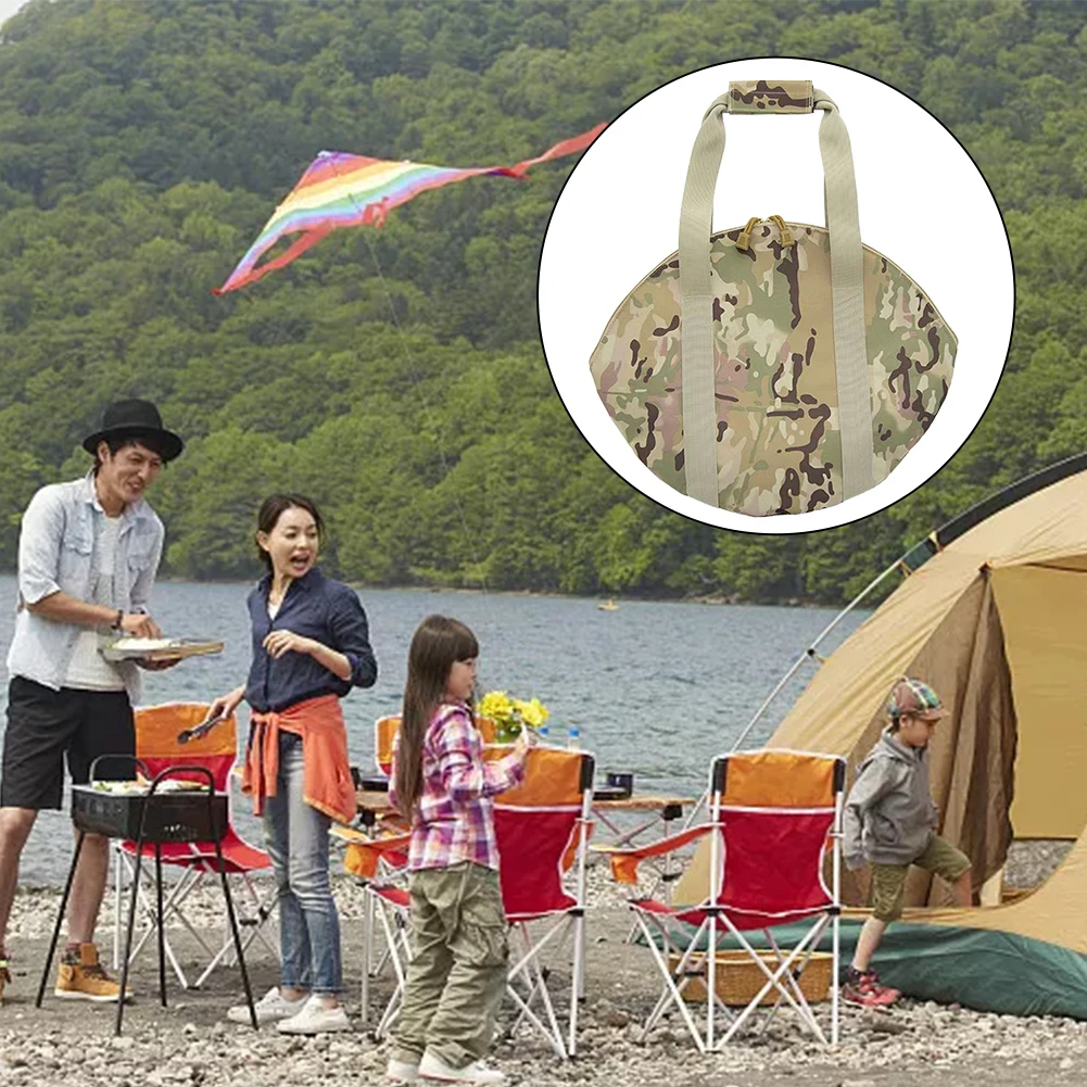 Durable Camping Bag Pouch 45x36cm Cast Iron Pan Storage Cloth Cookware Camouflage Multifunctional Outdoor Carry
Durable Camping Bag Pouch 45x36cm Cast Iron Pan Storage Cloth Cookware Camouflage Multifunctional Outdoor Carry